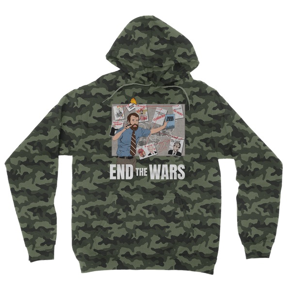 Pepe Scott Horton Camouflage Adult Hoodie