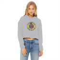 Thomas Swole Ladies Cropped Raw Edge Hoodie