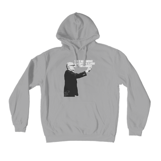 Buy light-grey Taxation is Robbery Rothbard B&W Premium Adult Hoodie