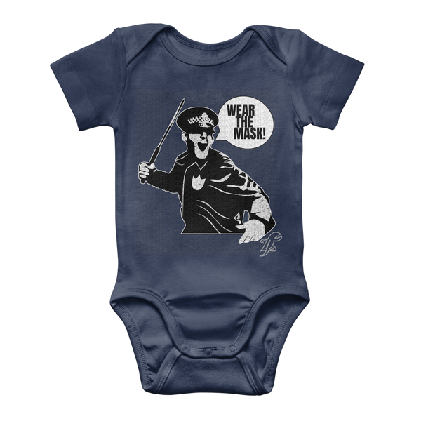 Wear the Mask Classic Baby Onesie Bodysuit