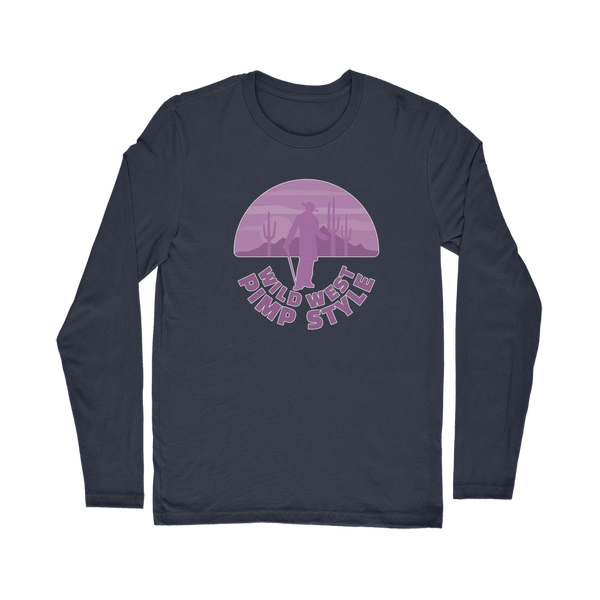Wild West Pimp Style Classic Long Sleeve T-Shirt