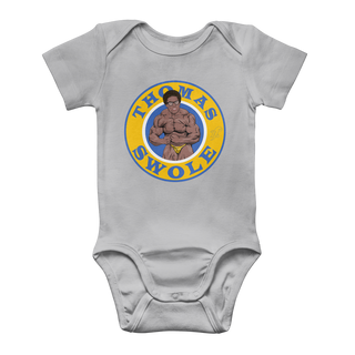 Buy light-grey Thomas Swole Classic Baby Onesie Bodysuit