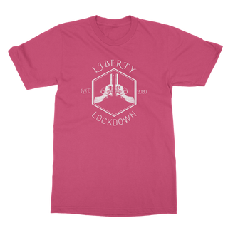 Buy hot-pink LL Vintage Logo Classic Adult T-Shirt