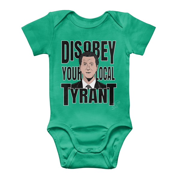 Disobey Newsome Classic Baby Onesie Bodysuit