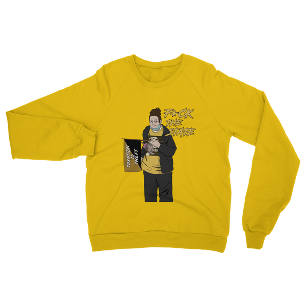 F*CK The State Classic Adult Sweatshirt