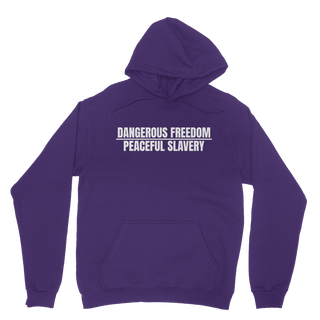 Buy purple Dangerous Freedom Classic Adult Hoodie