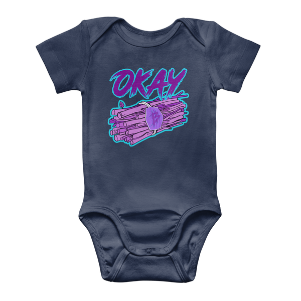 Okay Bundle-o-sticks Classic Baby Onesie Bodysuit