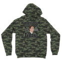 Disobey Your Global Tyrant Trudeau Camouflage Adult Hoodie