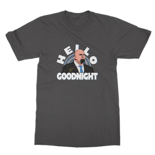 Buy dark-heather Hello Goodnight Classic Adult T-Shirt