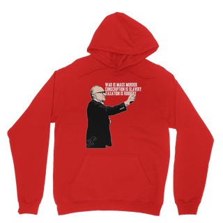 Buy red Taxation is Robbery Rothbard Classic Adult Hoodie