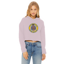 Thomas Swole Ladies Cropped Raw Edge Hoodie