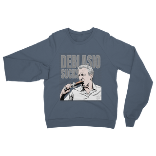 Buy airforce-blue DiBlasio Sucks Classic Adult Sweatshirt