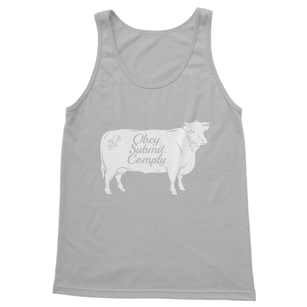 Obey. Submit. Comply. Cattle Classic Women's Tank Top