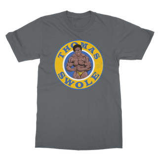 Buy dark-grey Thomas Swole Classic Adult T-Shirt