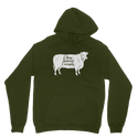 Obey. Submit. Comply. Cattle Classic Adult Hoodie