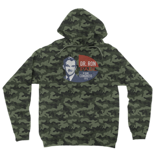 Ron Paul for Congress Camouflage Adult Hoodie