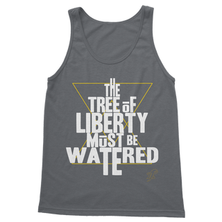 Buy dark-grey The Tree Must Be Watered Classic Adult Vest Top