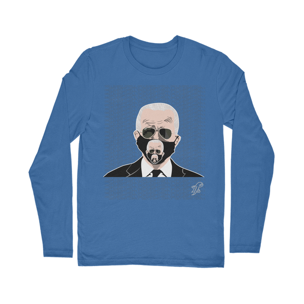 Mask-ception Biden Classic Long Sleeve T-Shirt