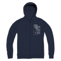 Fuck Around and Find Out Premium Adult Zip Hoodie