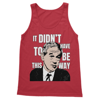 Buy red It Didn’t Have To Be This Way RP Classic Women's Tank Top
