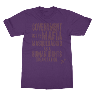 Buy purple Government is the Mafia Classic Adult T-Shirt