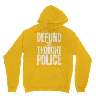 Buy gold Defund the Thought Police Classic Adult Hoodie