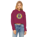 Thomas Swole Ladies Cropped Raw Edge Hoodie