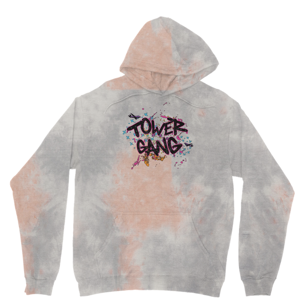 Tower Gang 2022 BLK Tie Dye Hoodie