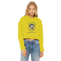 Haymarket Martyr Ladies Cropped Raw Edge Hoodie