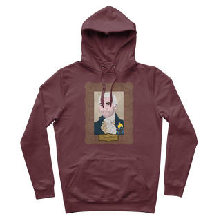 Buy burgundy Consistent Premium Adult Hoodie