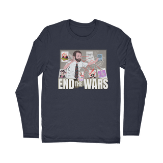 Buy navy Pepe Scott Horton 2.0 Classic Long Sleeve T-Shirt