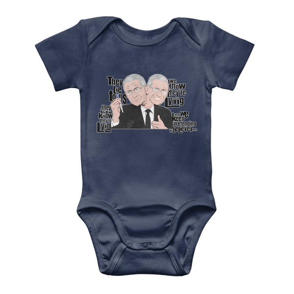 They Lie Classic Baby Onesie Bodysuit