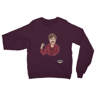 Buy burgundy Unity! Naturalist Capitalist Classic Adult Sweatshirt
