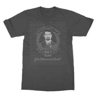 Buy dark-heather Hooray For Anarchy LL Classic Adult T-Shirt