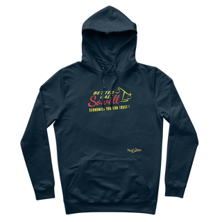 Buy navy Better Call Sowell 100% Organic Cotton Hoodie