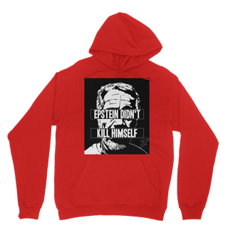 Buy red Epstein Didn’t Kill Himself Classic Adult Hoodie