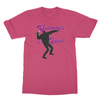 Buy hot-pink Summer of Love Classic Adult T-Shirt