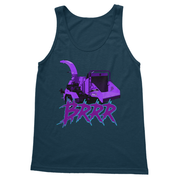 Wood chipper go BRRR BTC Classic Adult Vest Top