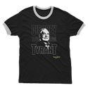 Disobey Soros Adult Ringer T-Shirt
