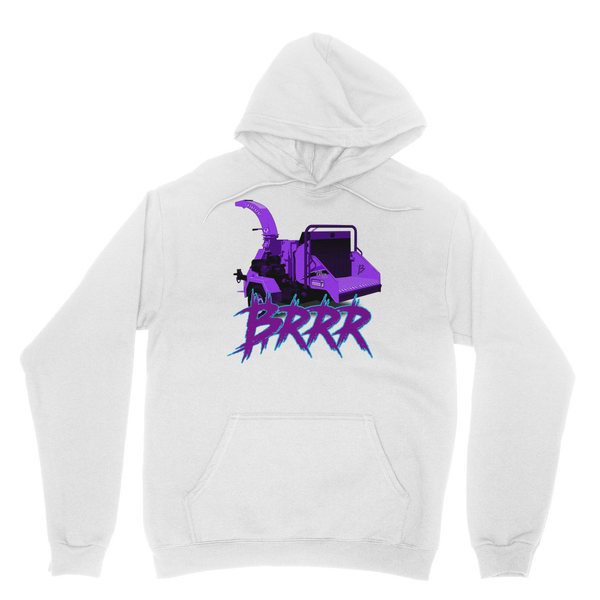 Wood chipper go BRRR BTC Classic Adult Hoodie