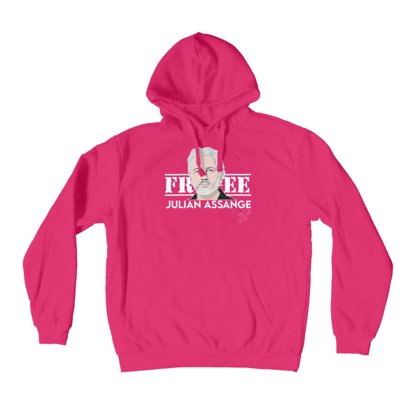 Free Assange Premium Adult Hoodie