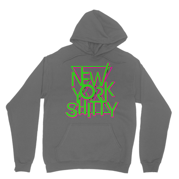 New York Shitty Retro Classic Adult Hoodie