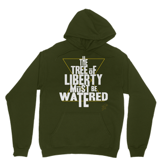 Buy dark-green The Tree Must Be Watered Classic Adult Hoodie