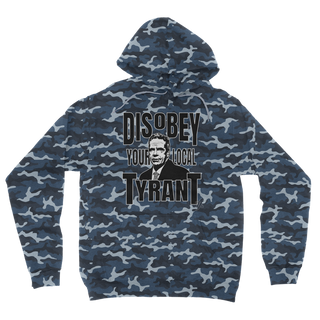Disobey Cuomo Camouflage Adult Hoodie