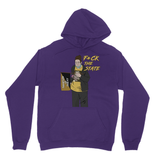 Buy purple F*CK The State Classic Adult Hoodie