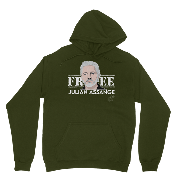 Free Assange Classic Adult Hoodie