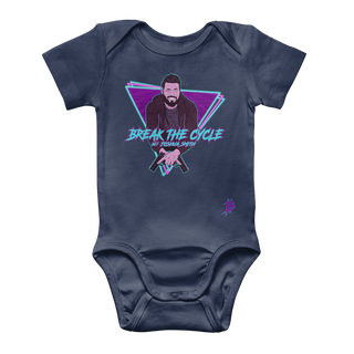 Buy navy Break the Cycle 2.0 Classic Baby Onesie Bodysuit