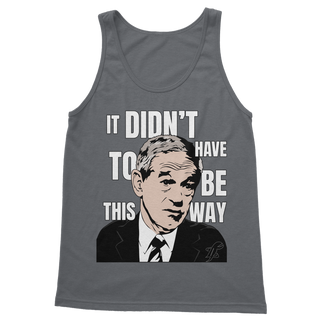 Buy dark-grey It Didn’t Have To Be This Way RP Classic Adult Vest Top