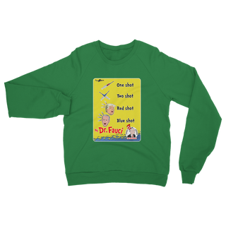 Buy kelly-green One shot, Two shot Classic Adult Sweatshirt