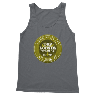 Buy dark-grey TopLobsta Retro logo Classic Adult Vest Top